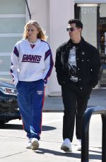 SOPHIE TURNER and Joe Jonas Out Shopping in West Hollywood 03/02/2020