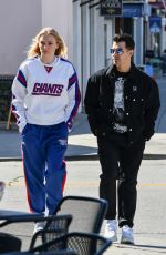 SOPHIE TURNER and Joe Jonas Out Shopping in West Hollywood 03/02/2020