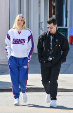 SOPHIE TURNER and Joe Jonas Out Shopping in West Hollywood 03/02/2020