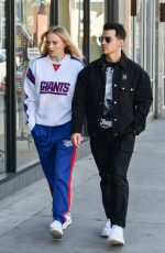 SOPHIE TURNER and Joe Jonas Out Shopping in West Hollywood 03/02/2020