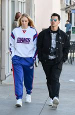 SOPHIE TURNER and Joe Jonas Out Shopping in West Hollywood 03/02/2020