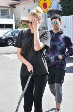 SOPHIE TURNER and Joe Jonas with Their Dog to Petco in Los Angeles 02/29/2020