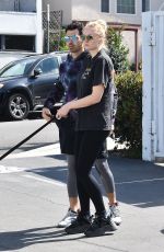 SOPHIE TURNER and Joe Jonas with Their Dog to Petco in Los Angeles 02/29/2020