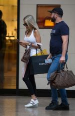 STACEY HAMPTON Out Shopping in Melbourne 03/21/2020