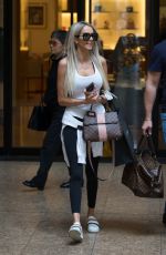STACEY HAMPTON Out Shopping in Melbourne 03/21/2020