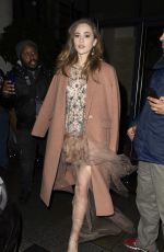 SUKI WATERHOUSE Leaves Ham Yard Hotel in London 03/09/2020