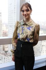 TALIA RYDER at Never Rarely Sometimes Always Press Conference in New York 03/08/2020