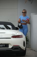 TAMMY HEMBROW in Tights Leaves a Gym in Gold Coast 03/03/2020