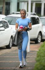 TAMMY HEMBROW in Tights Leaves a Gym in Gold Coast 03/03/2020
