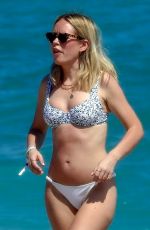 TANYA BURR in Bikini at a Beach in MIami 03/12/2020
