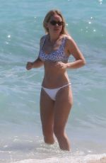 TANYA BURR in Bikini at a Beach in MIami 03/12/2020
