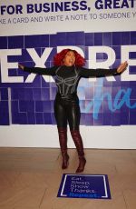 TARAJI P. HENSON at #expressthanks by American Express Pop Up Cafe Launch in New York 03/06/2020
