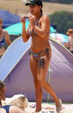 TASH SPENCER in Bikini at Coogee Beach in Sydney 01/04/2020