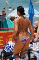 TASH SPENCER in Bikini at Coogee Beach in Sydney 01/04/2020