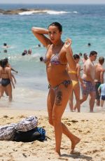 TASH SPENCER in Bikini at Coogee Beach in Sydney 01/04/2020