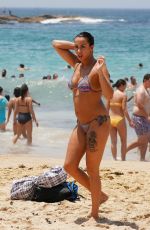 TASH SPENCER in Bikini at Coogee Beach in Sydney 01/04/2020