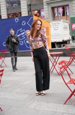 TAYLOR HICKSON, JESSICA SUTTON and ASHLEY NICOLE WILLIAMS Arrives at Good Morning America 03/12/2020
