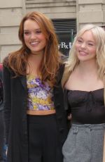 TAYLOR HICKSON, JESSICA SUTTON and ASHLEY NICOLE WILLIAMS Arrives at Good Morning America 03/12/2020