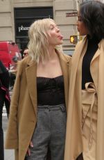 TAYLOR HICKSON, JESSICA SUTTON and ASHLEY NICOLE WILLIAMS Arrives at Good Morning America 03/12/2020