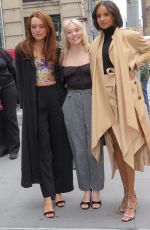 TAYLOR HICKSON, JESSICA SUTTON and ASHLEY NICOLE WILLIAMS Arrives at Good Morning America 03/12/2020