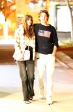 TAYLOR HILL and Daniel Fryer Noght Out in Los Angeles 03/02/2020