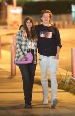 TAYLOR HILL and Daniel Fryer Noght Out in Los Angeles 03/02/2020