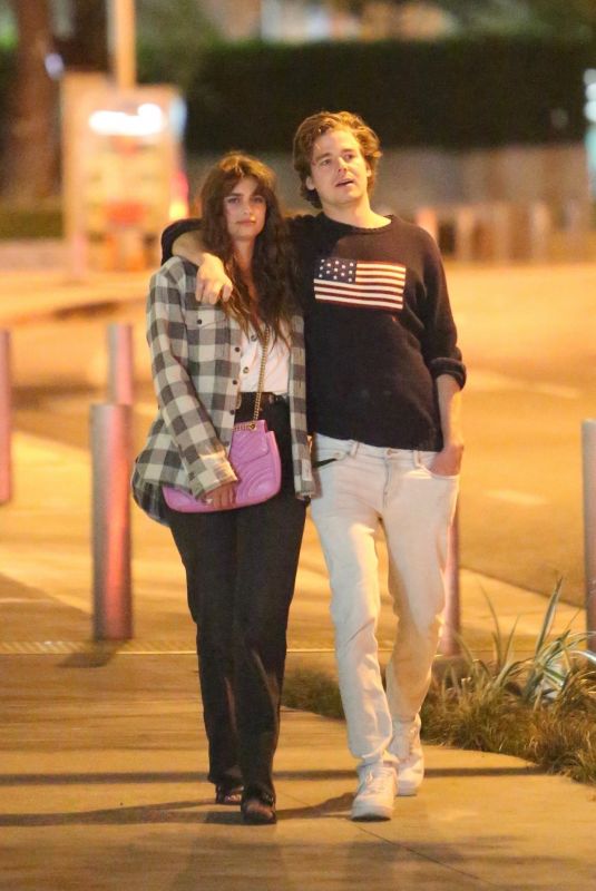 TAYLOR HILL and Daniel Fryer Noght Out in Los Angeles 03/02/2020