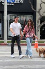 TAYLOR HILL and Daniel Fryer Out with Their Dog in West Hollywood 02/29/2020