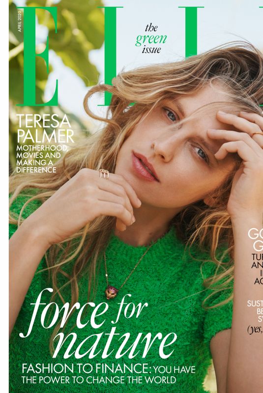 TERESA PALMER in Elle Magazine, Australia 2020