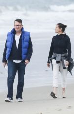 TERI HATCHER Out on the Beach in Malibu 03/07/2020