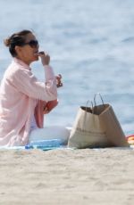 TERI HATCHER Out on the Beach in Malibu 03/07/2020