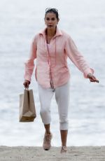 TERI HATCHER Out on the Beach in Malibu 03/07/2020