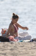 TERI HATCHER Out on the Beach in Malibu 03/07/2020