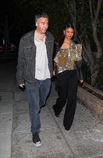 THANDIE NEWTON and Ol Parker Night Out in Beverly Hills 03/06/2020