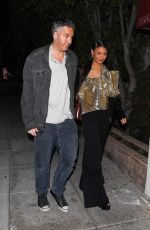 THANDIE NEWTON and Ol Parker Night Out in Beverly Hills 03/06/2020