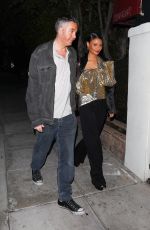 THANDIE NEWTON and Ol Parker Night Out in Beverly Hills 03/06/2020