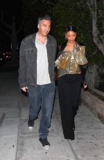 THANDIE NEWTON and Ol Parker Night Out in Beverly Hills 03/06/2020