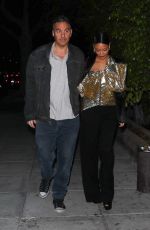 THANDIE NEWTON and Ol Parker Night Out in Beverly Hills 03/06/2020
