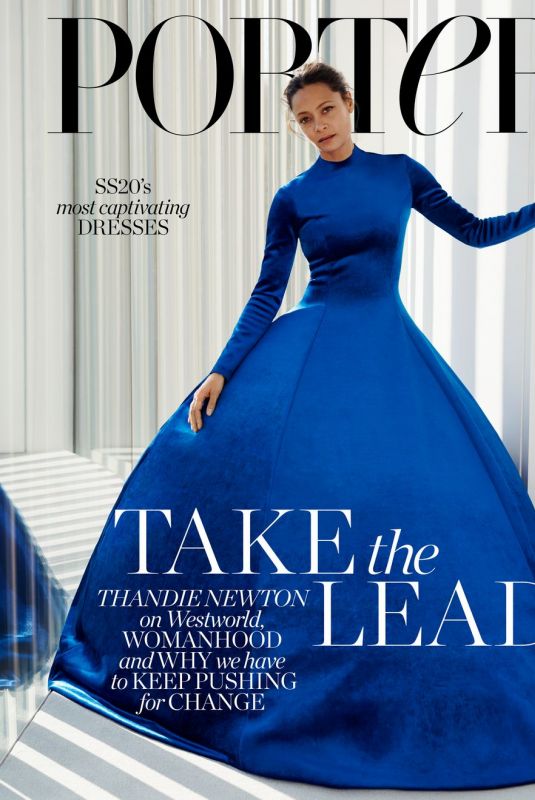 THANDIE NEWTON in The Edit by Net-a-porter Magazine, March 2020