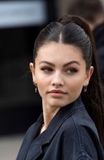THYLANE BLONDEAU Arrives at Miu Miu Fashion Show in Paris 03/03/2020