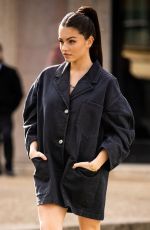 THYLANE BLONDEAU Arrives at Miu Miu Fashion Show in Paris 03/03/2020