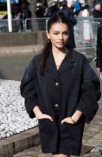 THYLANE BLONDEAU Arrives at Miu Miu Fashion Show in Paris 03/03/2020