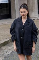 THYLANE BLONDEAU Arrives at Miu Miu Fashion Show in Paris 03/03/2020