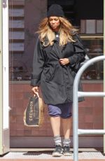TYRA BANKS Out Sopping in Los Angeles 03/25/2020