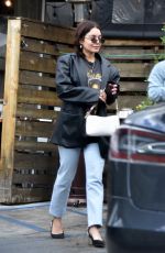VANESSA HUDGENS Out for Breakfast in Los Feliz 03/11/2020