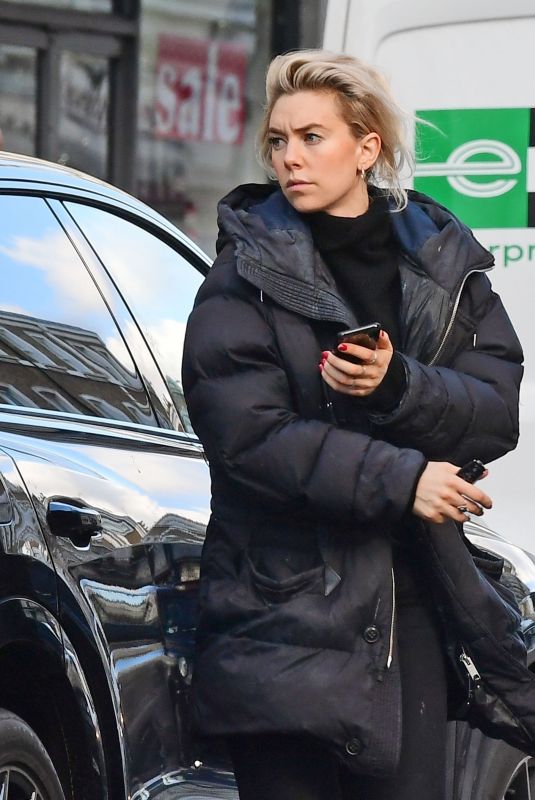 VANESSA KIRBY on the Set of Mission Impossible 7 in Notting Hill 02/29/2020
