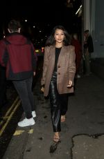 VANESSA WHITE Night Out in London 02/29/2020