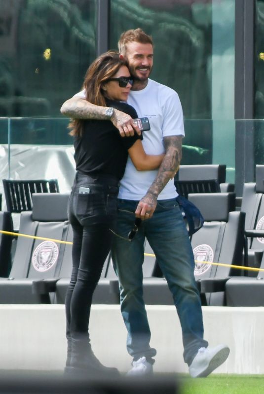 VICTORIA and David BECkHAM with Family and Ffriends in Miami 03/14/2020