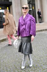 VICTORIA PEDRETTI Arrives at Miu Miu Fashion Show in Paris 03/03/2020