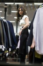 VVANESSA HUDGENS Shopping at Goodwill in Studio City 03/09/2020